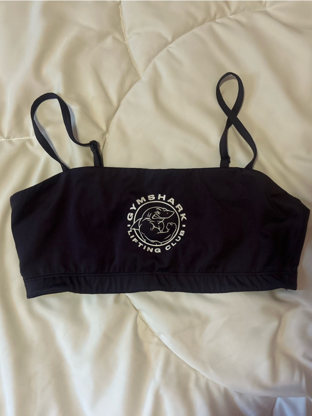 Gymshark Legacy Bandeau Sports Bra- Dark Purple